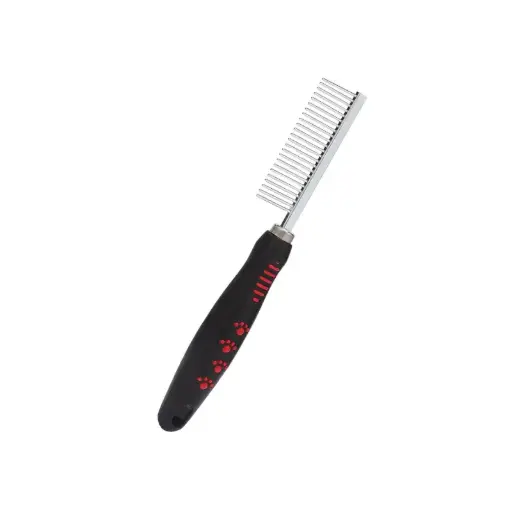 [PP00614] Padovan Wide-Toothed Comb - 20x2.5 cm - Pet Grooming Tool