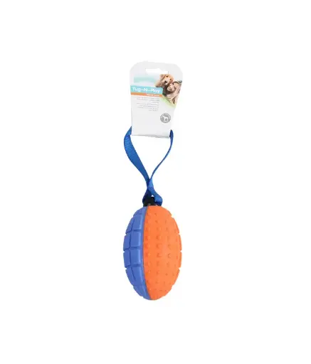 [PDB348] Paw Pals Squeaky Foam Football with Handle