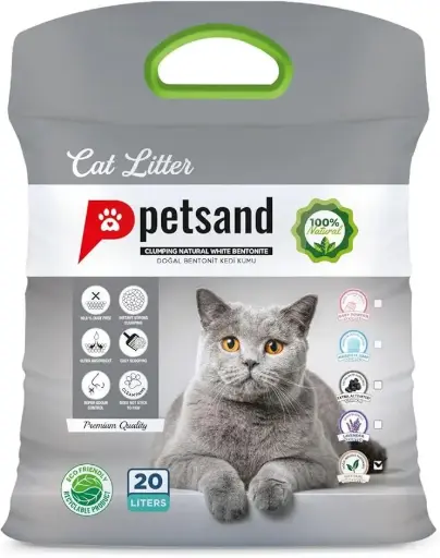 [8683655070332] Petsand Cat Litter Natural Tela 20L
