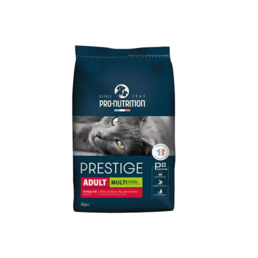 [203870C4] Pro Nutrition Prestige Adult Multi Multi Dry Cat Food Bag 2kg