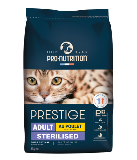 Pro Nutrition Prestige Adult Sterilised Chicken Dry Cat Food