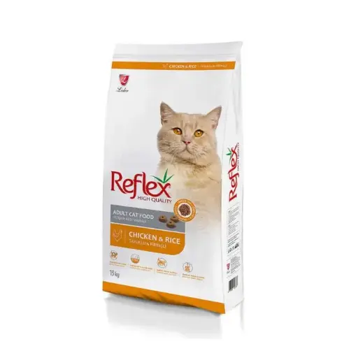 [8698995028868] Reflex Dry Chicken Rice Adult Dry Cat Food Bag-2kg