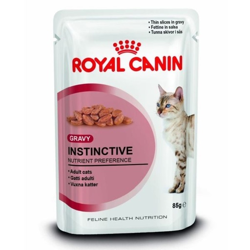 [RO237560] Royal Canin Feline Health Nutrition Instinctive Adult Cats Jelly 12x 85gm Cat Wet Food Pouches 