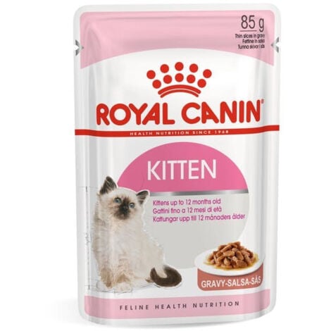 [RO307560] Royal Canin Feline Health Nutrition Kitten Jelly, Pack of 12 x 85gm 