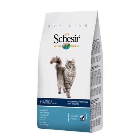 [C02044745] Schesir Cat Dry Food Hairball with Chicken Weight: 1.5kg 