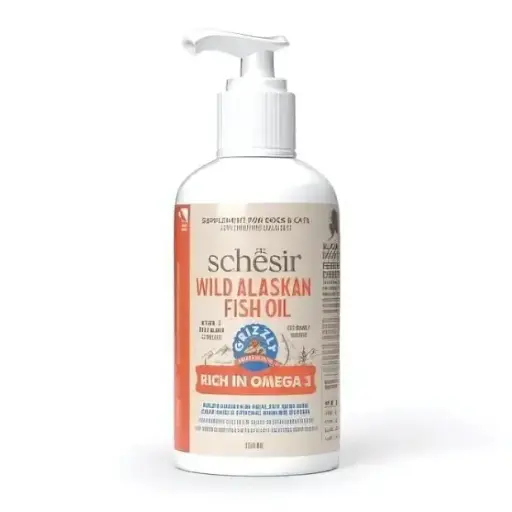 [C27990106] Schesir Grizzly Wild Alaskan Fish Oil Omega Plus 250ml - Health Supplement