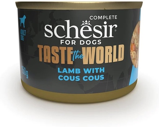[SCINV22115103] Schesir Taste The World Dog Wholefood - Lamb With Cous Cous 150g - Gourmet Wet Food