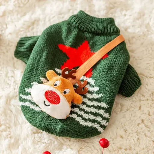 [CH-160202] Seasopet Cute Christmas Outfit 30x40cm - Medium