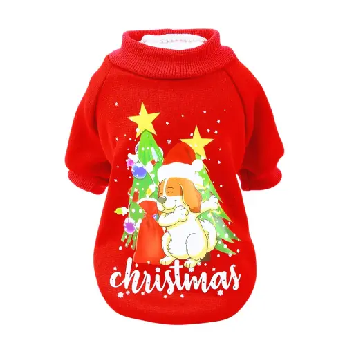 [CH-160196] Seasopet X-mas Dress 35x47cm - Medium