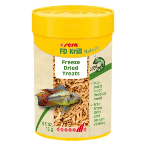 [4001942015707] Sera FD Krill Freeze Dried Treats Volume: 100ml, Weight: 15g