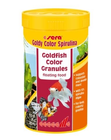 [4001942008822] Sera Goldy Color Spirulina Nature 250ml/95gVolume: 250ml, Weight: 95g