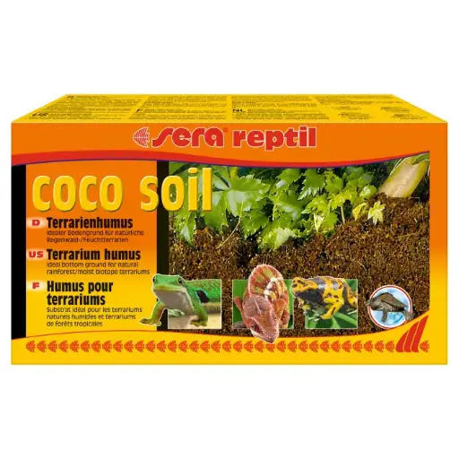 [4001942320429] Sera Reptile Coco Soil (650g/8L)Volume: 8L, Weight: 650g