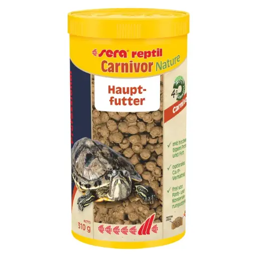 [4001942018227] Sera Reptile Profesional Carnivor Nature Volume: 1L