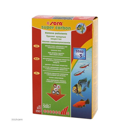 [4001942084000] Sera Super Carbon-250gWeight: 250g
