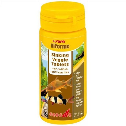 [4001942005203] Sera Viformo Nature TabletsVolume: 50ml, Weight: 33g