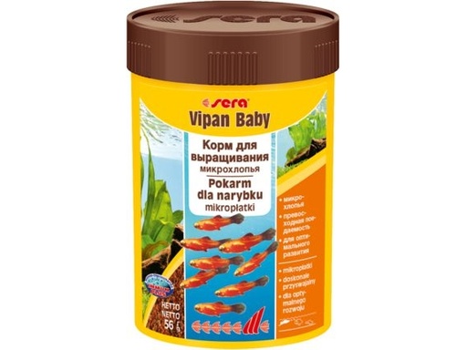 [4001942007405] Sera Vipan Baby Nature 100ml/56gVolume: 100ml, Weight: 56g