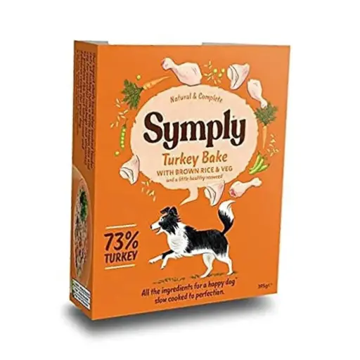 [300895] Symply Turkey, Brown Rice & Veg Adult Wet Food Can 395g