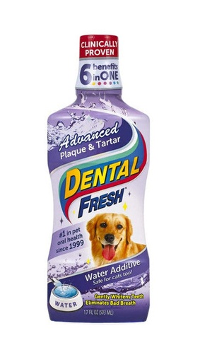 [FG00017] Synergy Labs Dental Fresh Plaque & Tartar - Dog 503mlVolume: 503ml 