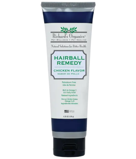 [FG00480] SynergyLabsRichardOrganicHairballRemedyTube-Tuna120gWeight:120g,Fragrance/Flavour:Chicken