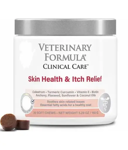 [FG01716] Synergy Labs Veterinary Formula Clinical Care Skin Health & Itch Relief 150g (30 counts)Count: 30, Weight: 150g