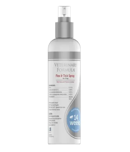 [FG01333] Synergy Labs Veterinary Formula Flea & Tick Spray 237ml (8 Fl Oz)Volume: 237ml