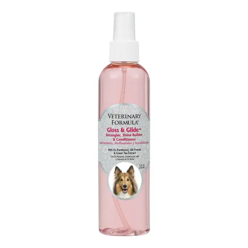 [FG01810] Synergy Labs Veterinary Formula Gloss and Glide Detangler, Shine Builder & Conditioner 8 oz -236 ml