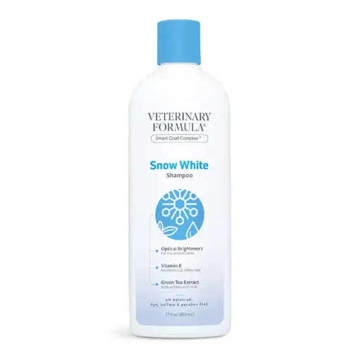 [FG01843] Synergy Labs Veterinary Formula Solutions Snow White Shampoo 17oz - 503ml