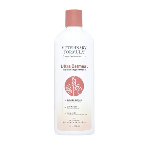 [FG01841] SynergyLabsVeterinaryFormulaSolutionsUltraOatmealMoisturizingShampoo17oz-503ml