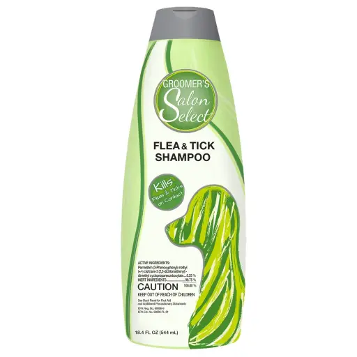 [FG04050] Synergy Labsgroomer’S Salon Select Flea And Tick Shampoo - Dog - 544mlVolume: 544ml