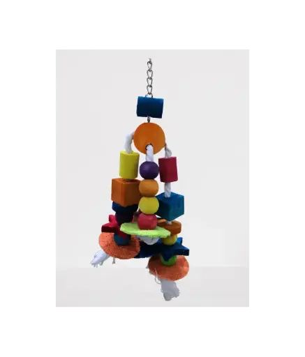 [BTLB0191] VanPet Bird Toy Natural And Clean - 30x9 cm