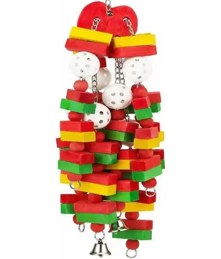 [BTLB0152] VanPetBirdToyNaturalAndClean-30x9cm