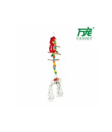 [BTLB0061] VanPet Bird Toy Natural And Clean - 30x8 cm