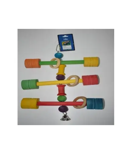 [BTLB0349] VanPet Bird Toy Natural And Clean - 38x24 cm