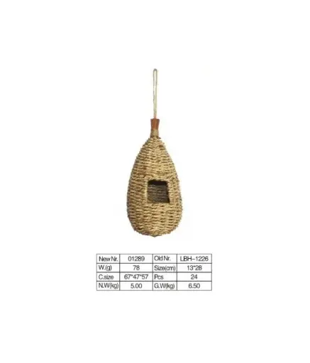 [BTLB1226] VanPet Bird Toy Natural And Clean 1226