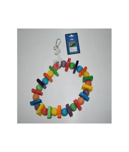 [BTLB0105] VanPet Bird Toy Natural And Clean Round Type - 30x24 cm
