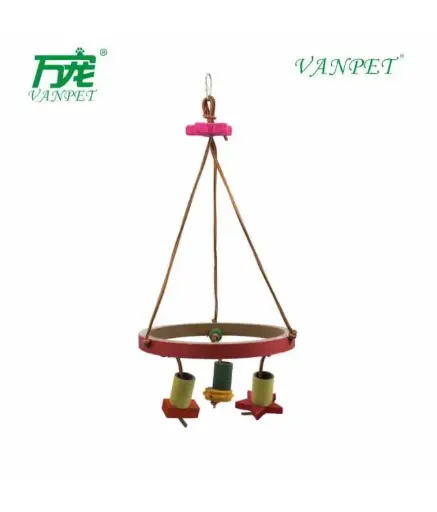 [BTLB03305] VanpetCercularHangingBirdToy(BTLB03305)-42x20cm