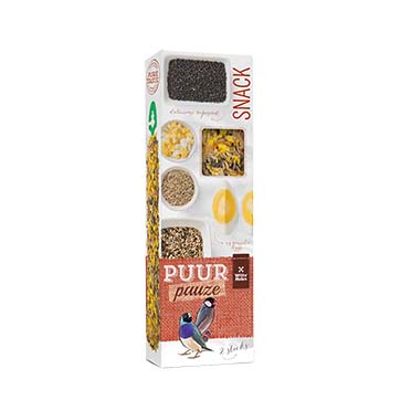 [LR654887] Witte Molen Puur Pauze Sticks with Wild Seeds for Tropical Bird 60gWeight: 60g