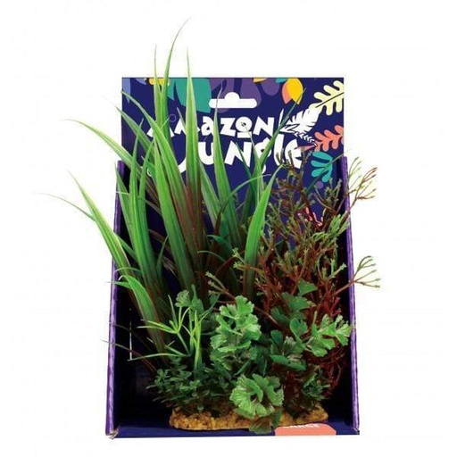 [YS-60206] Yusee Aquarium Decoration - Artificial Plant - YS-60206Length: 20cm