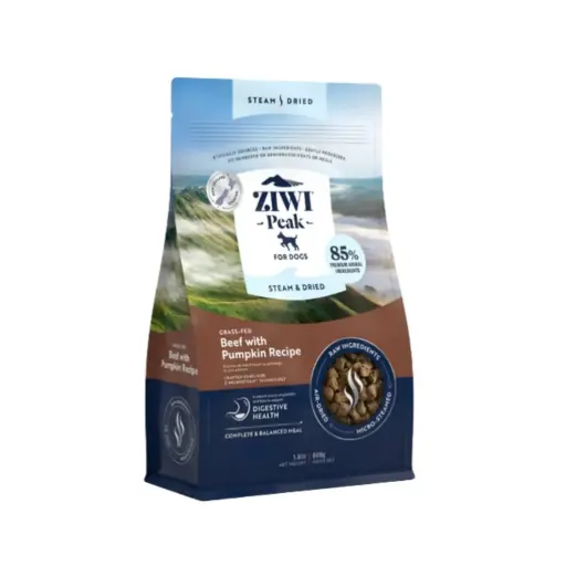 [ZPSDB] ZIWIPeakSteam&DriedGrass-FedBeefwithPumpkinRecipeDryDogFood800g