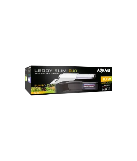 [AQ124459] Aquael Leddy Slim Duo Sunny & plant & Night Black 10W