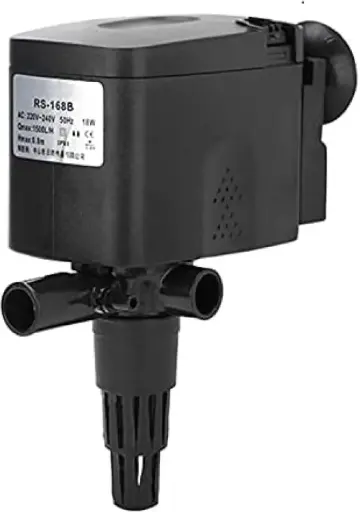 [AS-AWP1980] Aquarium 3-in-1 Submersible Powerhead Water Pump 20W - Circulation, Filtration, Aeration