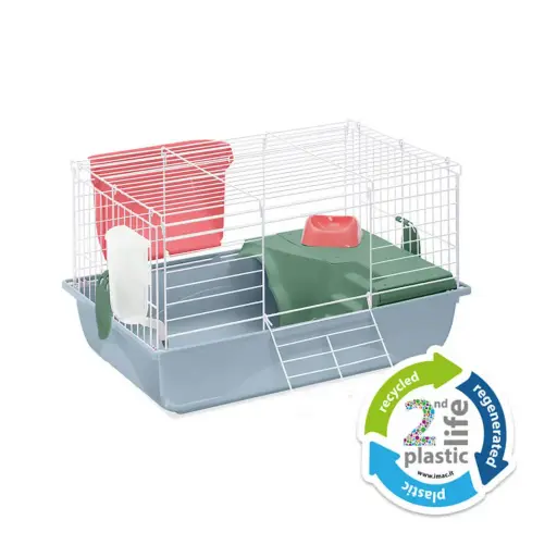 [IM05416R] IMAC Ronny 60- 2nd Life - Small Pets Cage 60.5x40.5x36cm