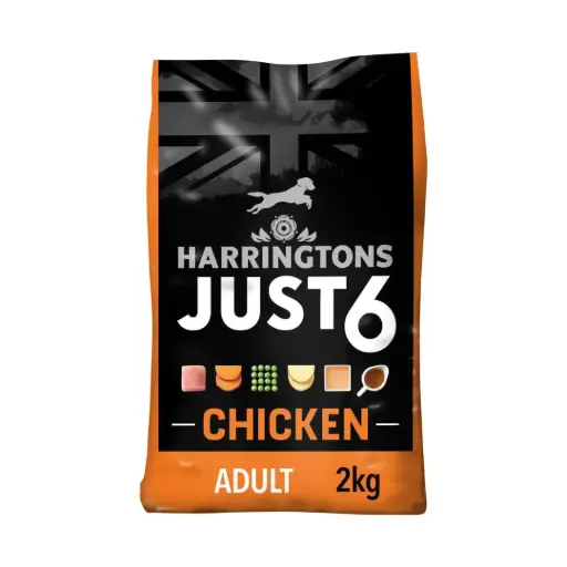 [HARRJ6C] Harringtons Just 6 Chicken Grain Free Dry Dog Food (2KG-NA)
