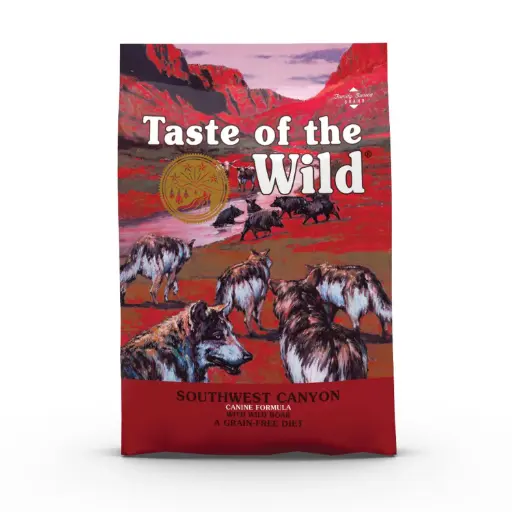 [9786] Taste of the Wild Southwest Canyon Canine Recipe Dry Dog Food with Wild Boar (2kg)