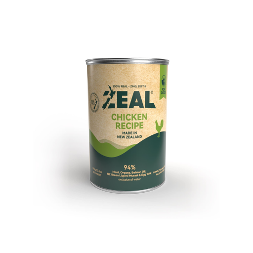 [4452] Zeal - Grain-Free Chicken Recipe Wet Dog Food - 390g