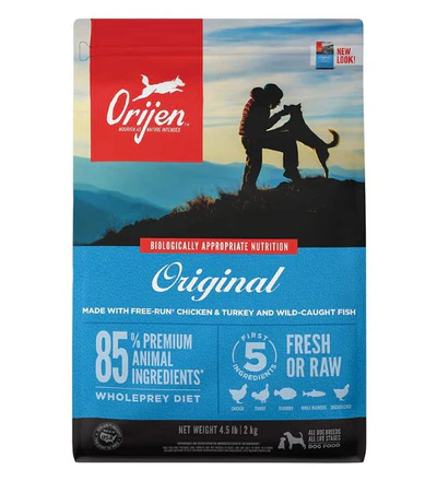 [064992182205 (100230-1)] ORIJEN Original Protein-Rich Dry Food For Adult Dog  2KG