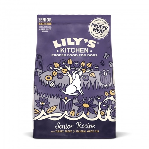 [101156-2] Lily's Kitchen - Puppy Recipe Dry Food with Chicken, Salmon & Peas - 7kg