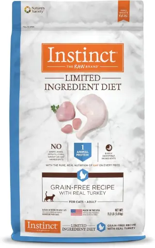 [103120-1] Instinct Limited Ingredient Diet Grain Free Turkey Cat Dry Food - 11LB (5kg)