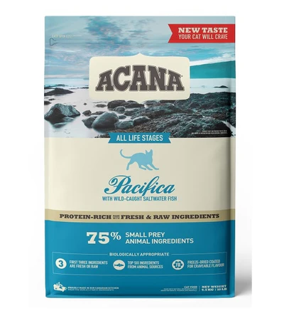[101825-1] ACANA PACIFICA CAT DRY FOOD 4.5KG