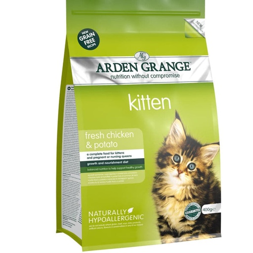 [101243-1] Arden Grange - Grain Free Kitten Chicken & Potato (400g)